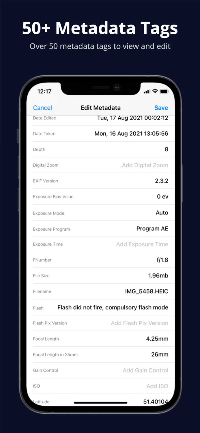 EXIFixer - Photo EXIF Metadata