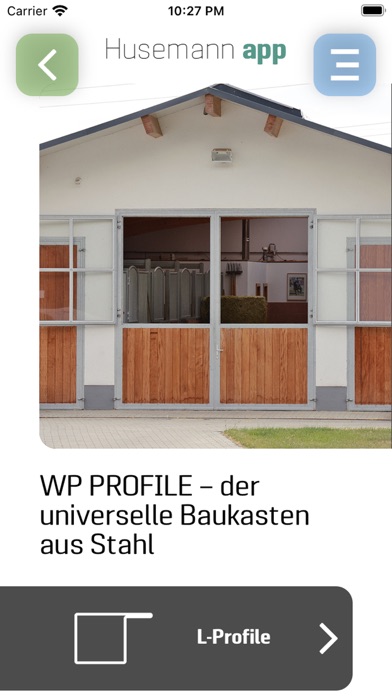 Husemann App Screenshot