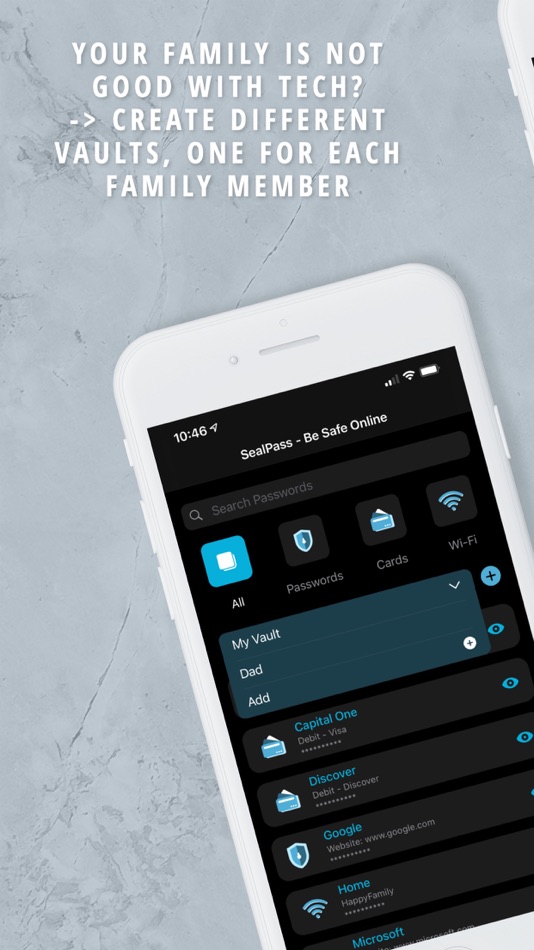 #2. SealPass - Password Manager (iOS) โดย: Raul Gutierrez Niubo