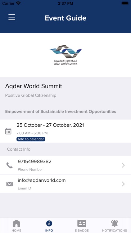 Aqdar World Summit screenshot-3