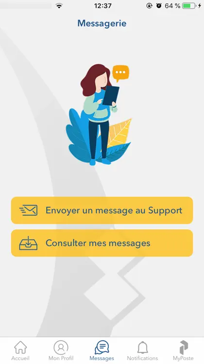 Screenshot 6 von 6 zu myPoste