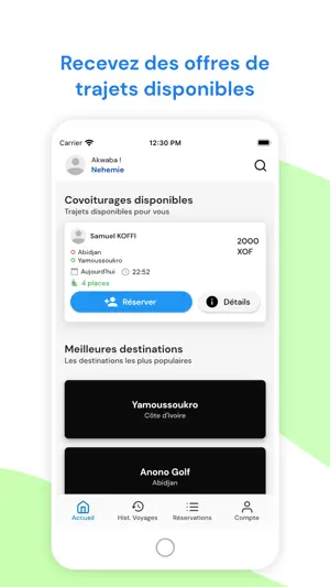 Wabeyi Covoiturage screenshot 3