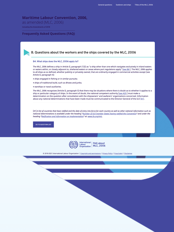 Maritime Labour Convention2006