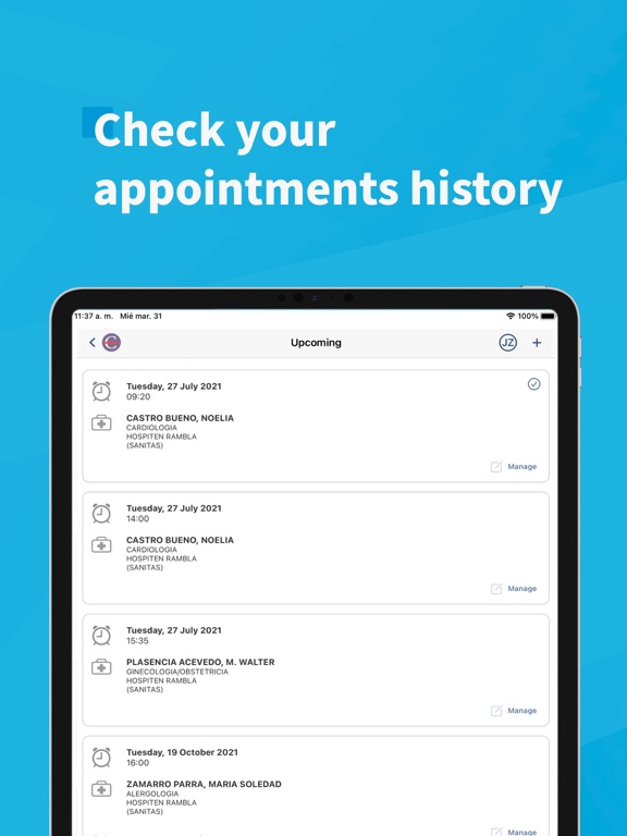 MD Anderson Madrid iPad screenshot 6 - Medical app