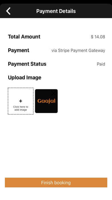 Gaajal Demand Delivery Service Screenshot