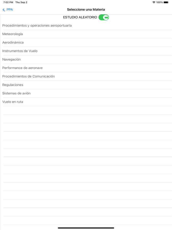 Preparate PPA Exam DGAC Peru