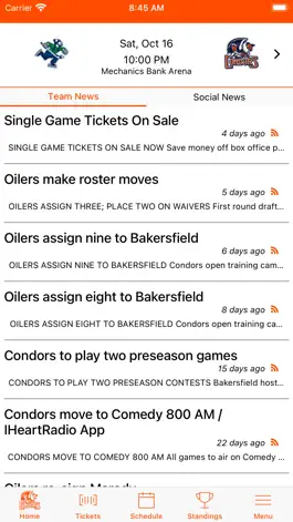 Game screenshot Bakersfield Condors apk