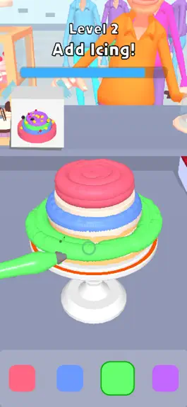 Game screenshot Cake Stack 3D apk