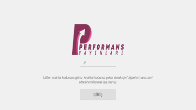 Performans Mobil Kütüphane Screenshot