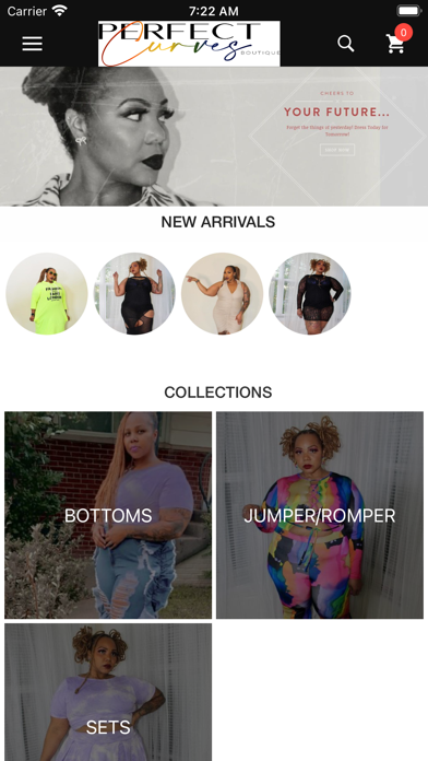 Perfect Curves Boutique Screenshot 1 - AppWisp.com Perfect Curves Boutique Screenshot 1 - AppWisp.com