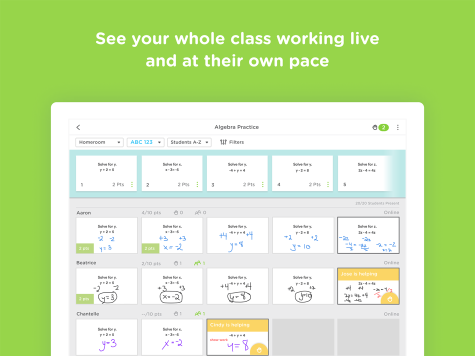 #1. Classkick (iOS) 由: Classwork Co