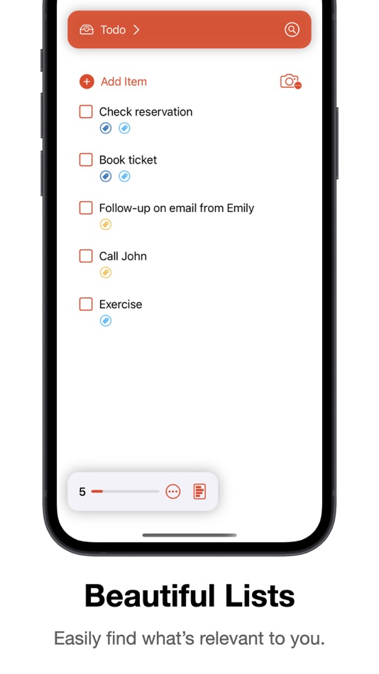 #1. MyListBuddy (iOS) Podle: Rahul Ozhur Narayanan