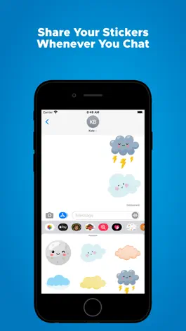 Game screenshot Little Cloud Emojis hack
