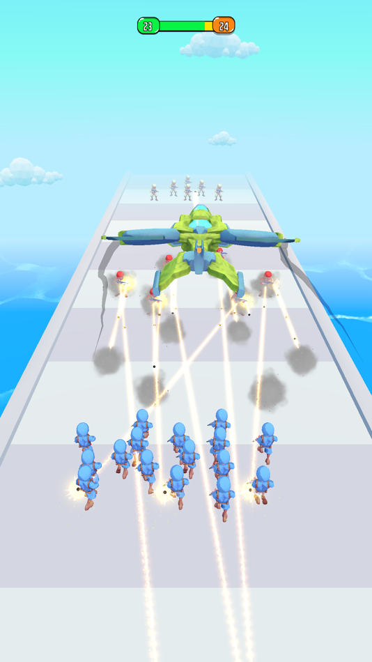 #2. Army Run 3D! (iOS) 由: Babil Studios