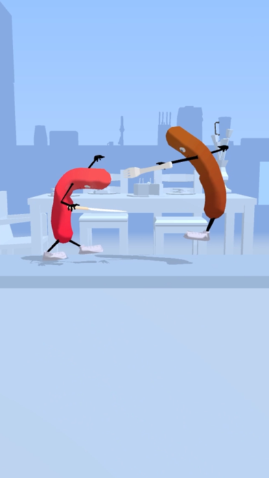 Sausage Fight - Angel Fighting Screenshot