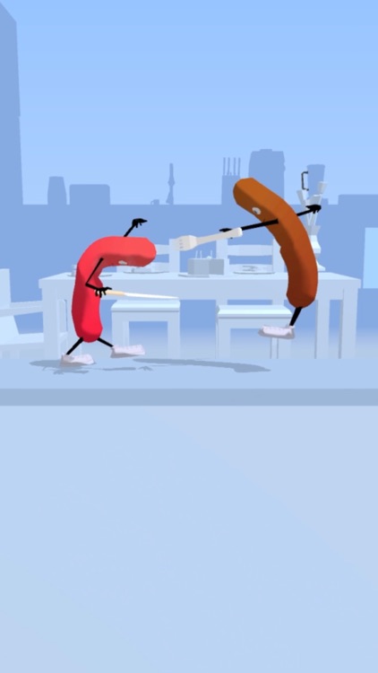 Sausage Fight - Angel Fighting screenshot-6