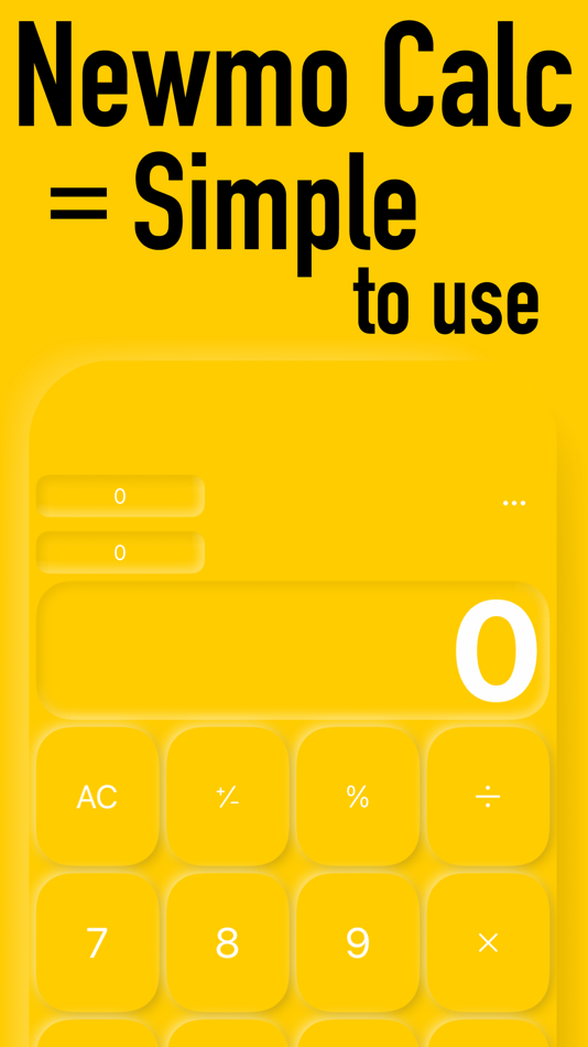 #3. Newmo Calc Pro -Calculator- (iOS) 由: Hikaru Satomi