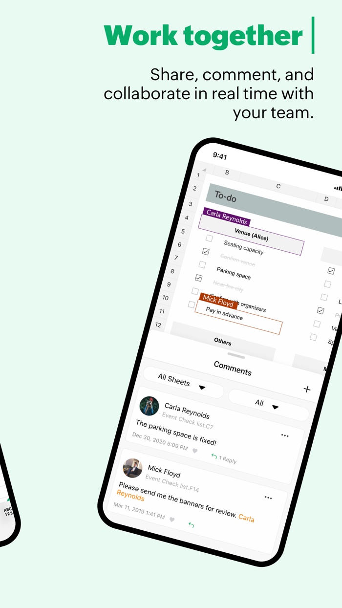 Zoho Sheet - Spreadsheet App