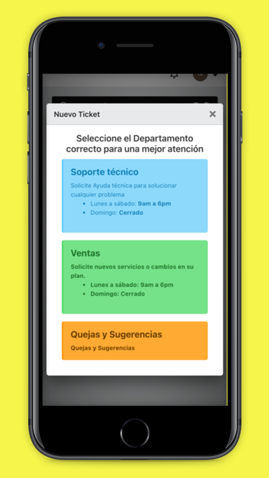 WebHome Telecomunicaciones Screenshot