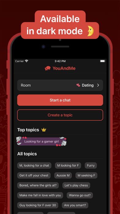YouAndMe.chat Screenshot