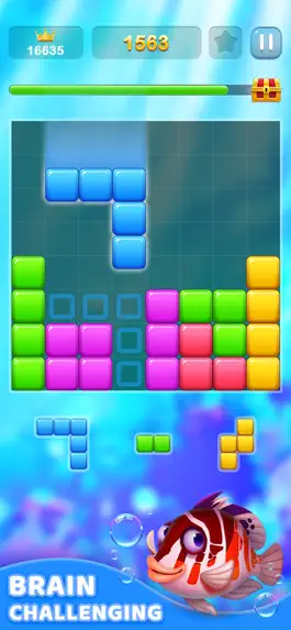 Game screenshot Block Puzzle Fish apk