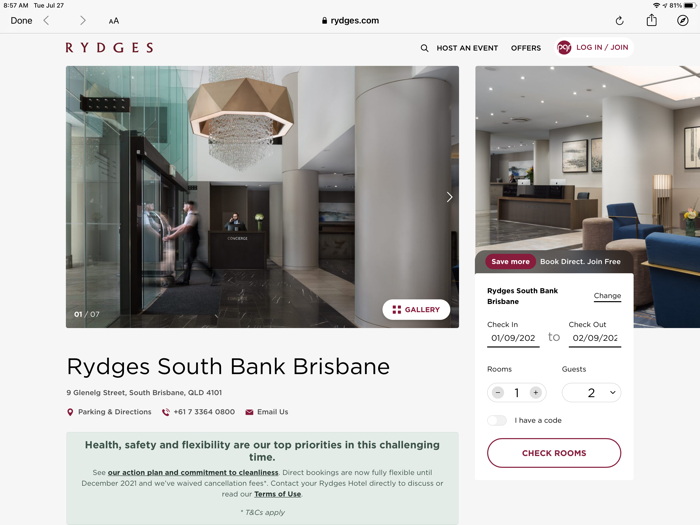 Rydges Hotels and Resorts