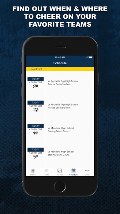 Sterling HS Golden Warriors Screenshot