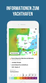 windhub - gezeiten und wind iphone bildschirmfoto 1