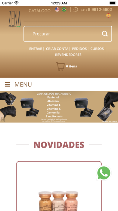 ZenaBrasil Screenshot