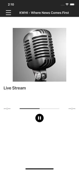 Game screenshot KWHI Radio mod apk