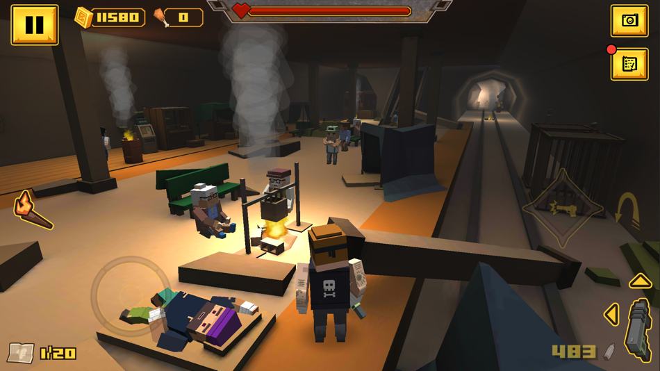 #5. BLOCKAPOLYPSE™: Zombie Shooter (iOS) 由: Grzegorz Badurek