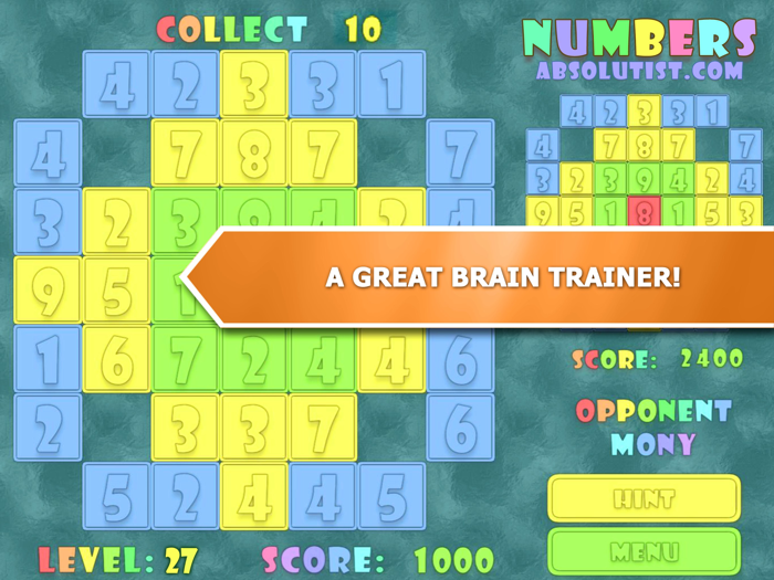 Numbers Logic Puzzle Game
