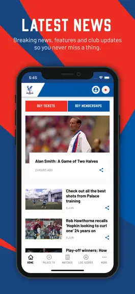 Game screenshot Crystal Palace FC apk