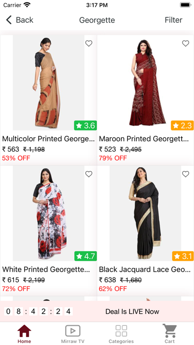 Sarees Online Shopping Screenshot
