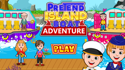 Pretend Island Boat Adventure Screenshot