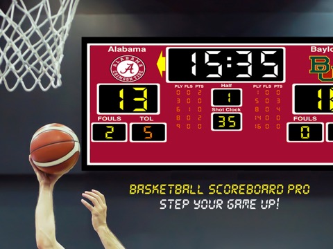 Basketball Scoreboard Proのおすすめ画像3