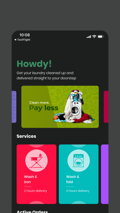 Spinspace Household Service Screenshot