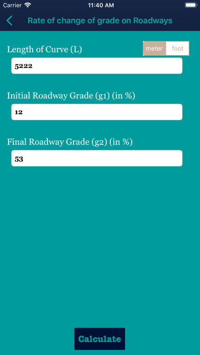 Civil Engr Calc Screenshot