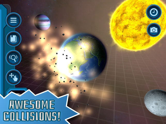 ‎Pocket Galaxy: Gravity Sandbox Capture d'écran