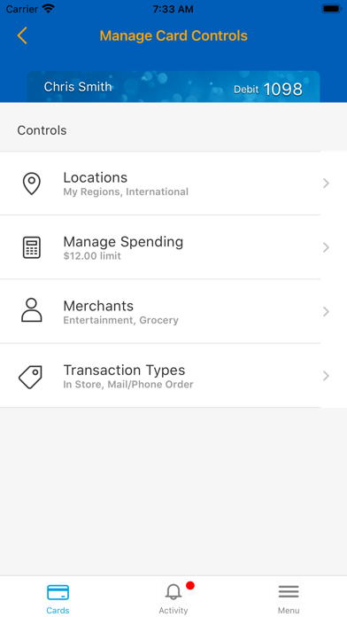 Farmers Card Manager Screenshot