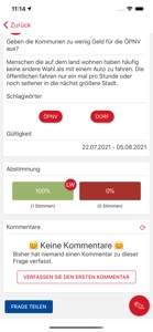 DU Direkte Umfrage screenshot #1 for iPhone