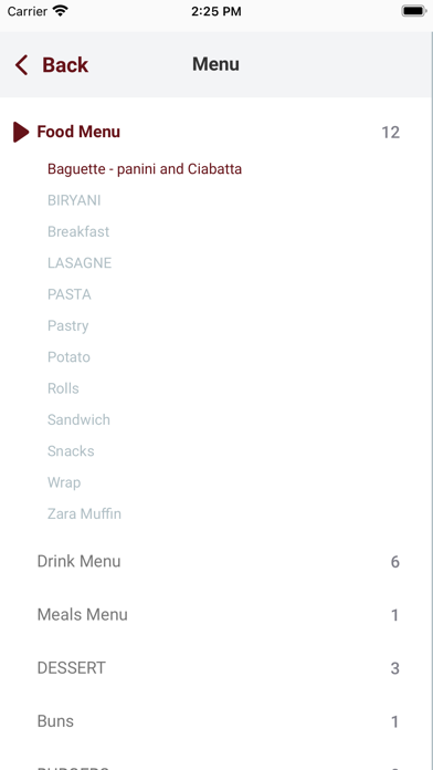 Cafe Zara Screenshot