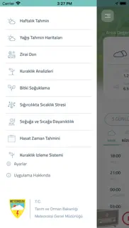 tarımsal hava tahmini iphone screenshot 2