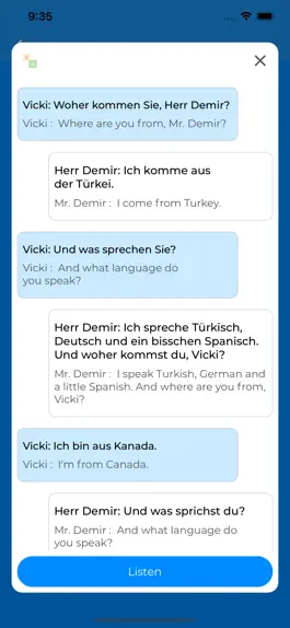 Game screenshot Deutsche Konversation Lernen hack