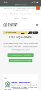 Pakistan Lawyer screenshot #10 for iPhone