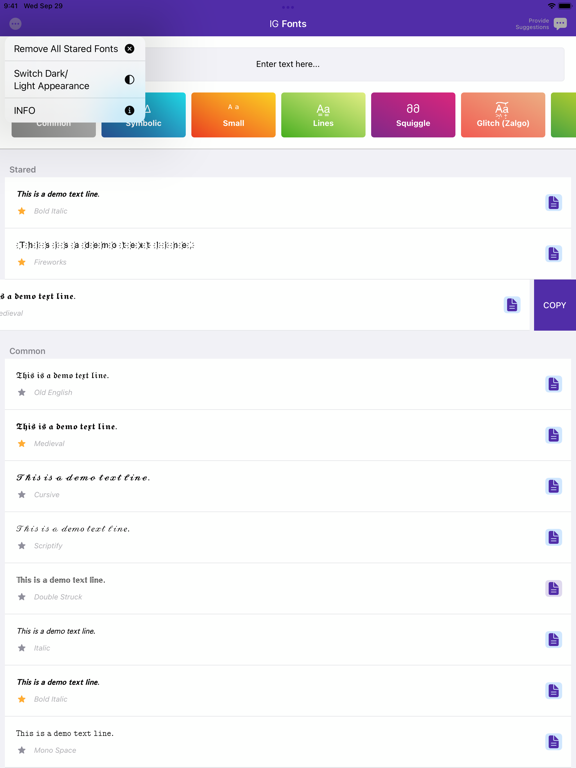 Screenshot #5 pour IG Fonts: Fonts for Instagram