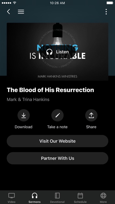 Mark Hankins Ministries Screenshot