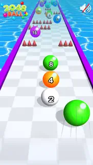 2048 balls - color ball run iphone screenshot 3