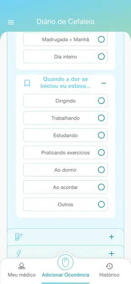 Game screenshot Diário Cefaleia apk
