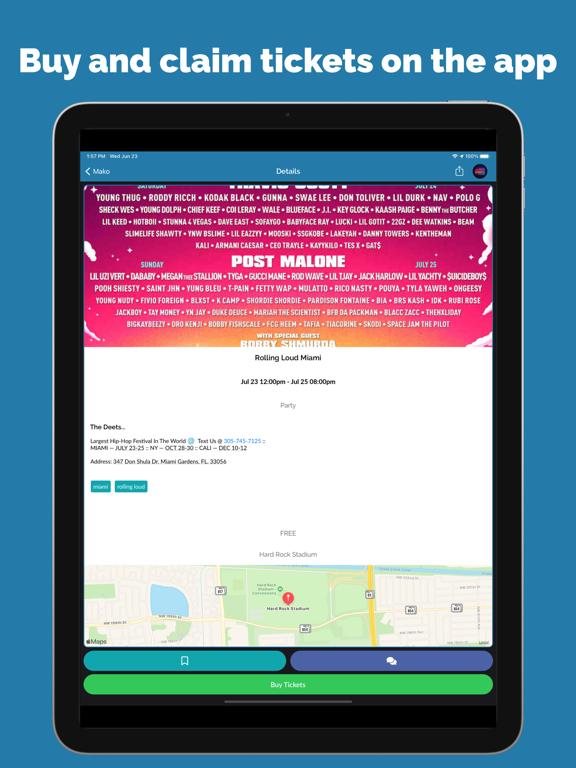 Screenshot #6 pour Mako: The Social Event Hub